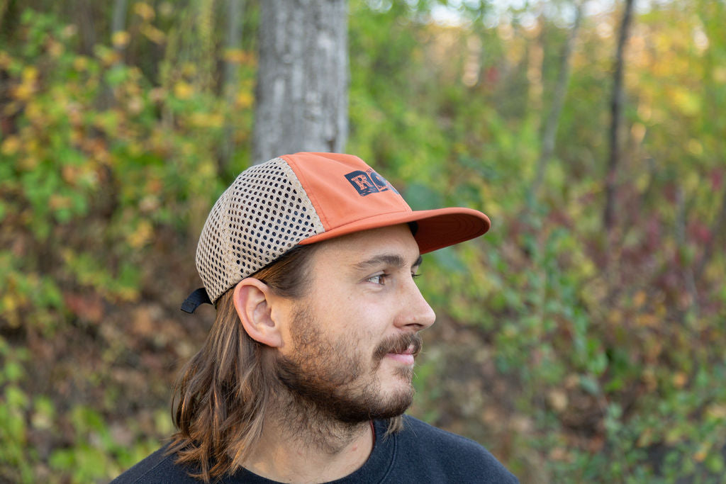 ROMP Hat - Rust and Khaki