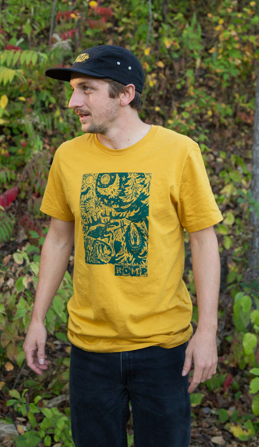 Critter Collective Tee - Mustard